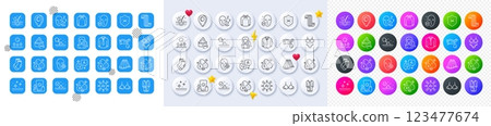 Problem skin, Sunscreen and Shirt line icons. Square, Gradient, Pin 3d buttons. AI, QA and map pin icons. Pack of Skin care, Uv protection, 24 hours icon. Hoody, Vitamin b6, Lingerie pictogram. Vector Problem skin, Sunscreen and Shirt line icons. Square, Gradient, Pin 3d buttons. AI, QA and map pin icons. Pack of Skin care, Uv protection, 24 hours icon. Hoody, Vitamin b6, Lingerie pictogram. Vector 123477674