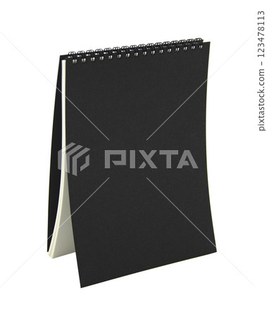 Empty notebook planner isolated on the white background 123478113