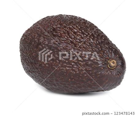 Avocado fruit exotic isolated on the white background 123478143