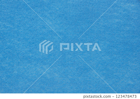 Blue felt soft material textured background 123478473