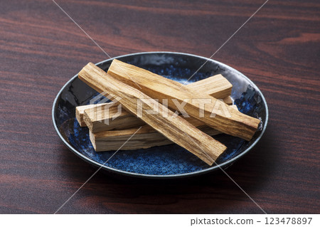 Palo Santo Stick, Sacred Wood, Relaxing Effect, Image Material 123478897