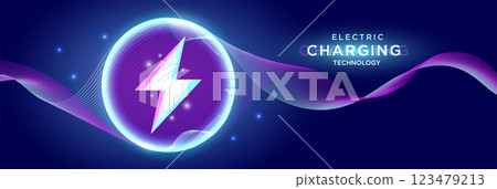 Electric Charging Technology Concept 123479213