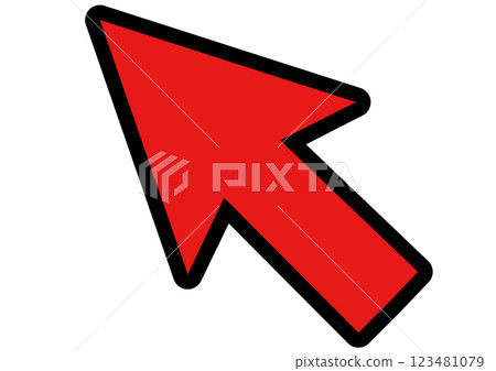 Arrow, attention, landmark, point, click, mouse, direction, forward, cursor, red, point, arrow, instruction, guidance, Arrow, attention, landmark, point, click, mouse, direction, forward, cursor, red, point, arrow, instruction, guidance, 123481079