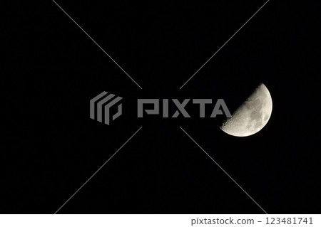 Hakushu Town, Hokuto City, Shimotsuki First Crescent Moon Hakushu Town, Hokuto City, Shimotsuki First Crescent Moon 123481741