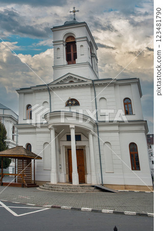 Saint Catherine Church in Bucharest, Romania. Saint Catherine Church in Bucharest, Romania. 123481790