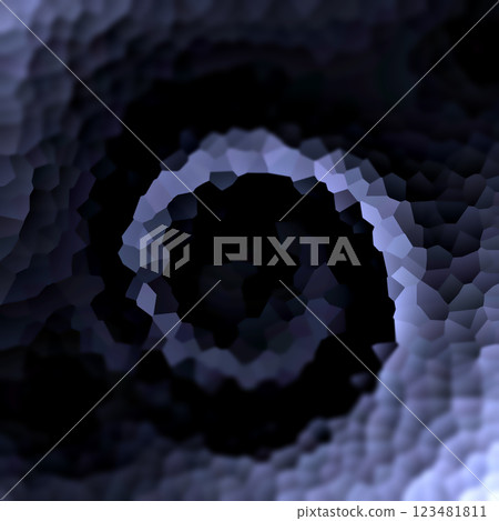 Abstract Dark Spiral Pattern with Polygonal Texture Effects Abstract Dark Spiral Pattern with Polygonal Texture Effects 123481811