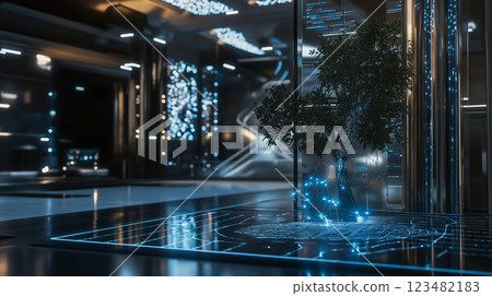 未來城市的網路綠洲：科技與大自然的交融 123482183