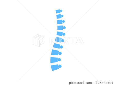 Spine medical poster Spine medical poster 123482504