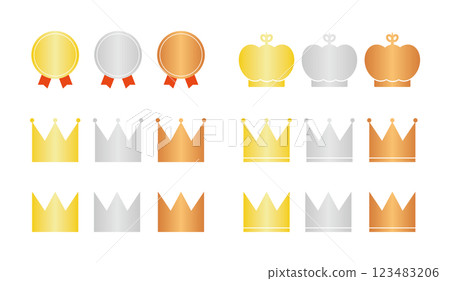 排名圖標集 排名圖標集 123483206
