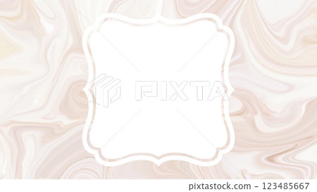 大理石漸層邊框背景插圖，從米色到淺棕色，優雅之美 123485667