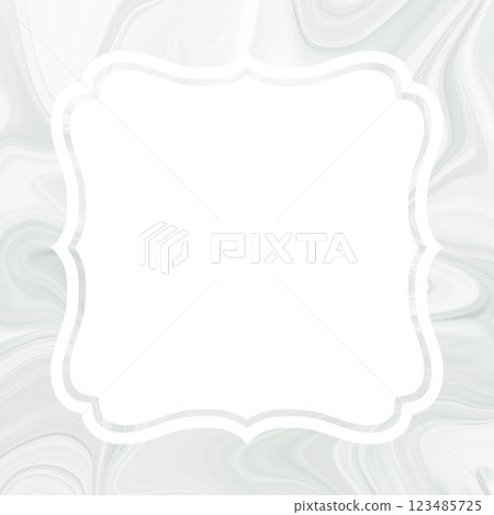 Marble pattern gradient frame background illustration, elegant gray, beautiful image 123485725