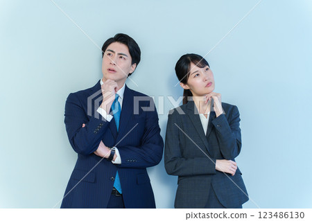 business person thinking business person thinking 123486130