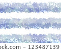 Japanese style watercolor glitter wave pattern background illustration 123487139
