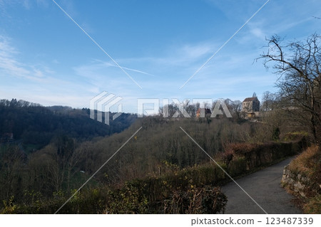 羅滕堡的藍天 123487339