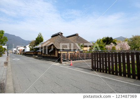 Nagano City, Nagano Prefecture_Former Higuchi family residence to the south of the Sanada residence 2_April 2024 123487369