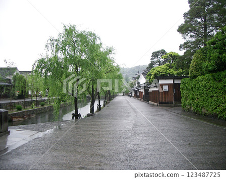 岡山縣倉敷美觀地區(倉敷川沿岸) 岡山縣倉敷美觀地區(倉敷川沿岸) 123487725