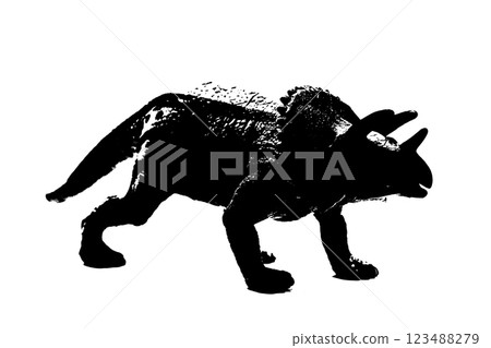 black dinosaur silhouette isolated on white background, model of dinosaurs toys black dinosaur silhouette isolated on white background, model of dinosaurs toys 123488279