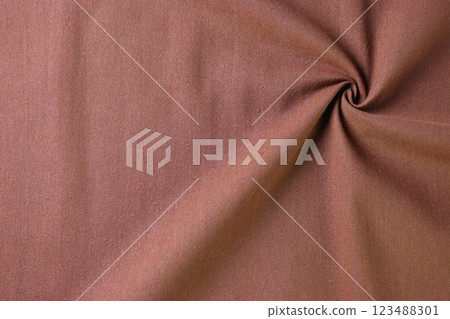 brown cotton texture color of fabric textile industry, abstract image for fashion cloth design 123488301