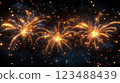 煙花背景 123488439