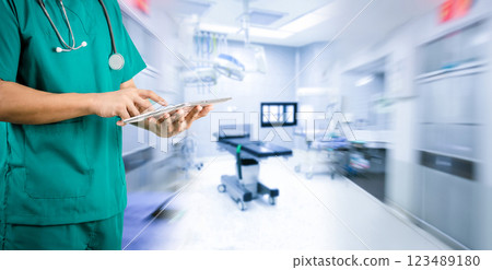 Medical concepts doctors hospitals and operating rooms 123489180