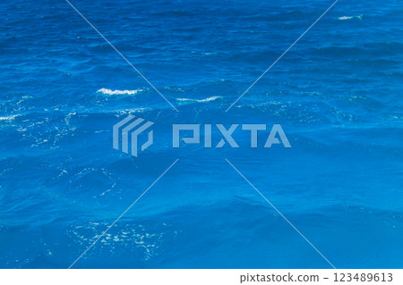 Blue water texture 123489613