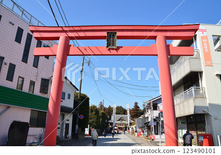 Yakyu Inari Shrine, a national important cultural property, Yakyu-cho, Higashimatsuyama City, Saitama Prefecture Yakyu Inari Shrine, a national important cultural property, Yakyu-cho, Higashimatsuyama City, Saitama Prefecture 123490101