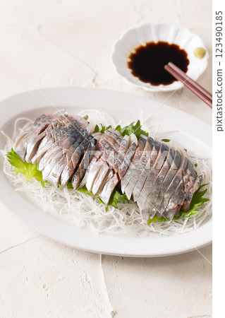 Fish sashimi 123490185
