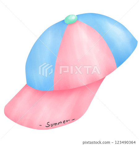 Colorful and Cute Cap for Summer Colorful and Cute Cap for Summer 123490364