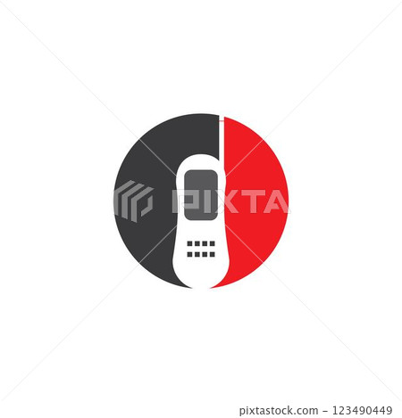 handphone logo vector handphone logo vector 123490449