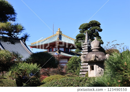 栃木縣佐野市佐野藥除大師的景色 栃木縣佐野市佐野藥除大師的景色 123490550