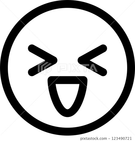 Emoticons, emoticons, faces, smiley faces, smiley faces, icons, decorations, illustrations, design, materials 123490721