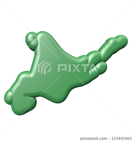 北海道(綠色:左10度:氣球型) 北海道(綠色:左10度:氣球型) 123491063