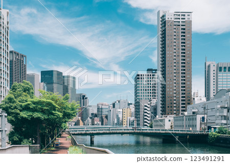 大阪水城的城市景觀 123491291