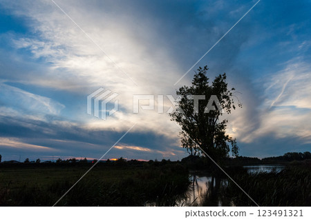 Evening in the Bourgoyen Evening in the Bourgoyen 123491321