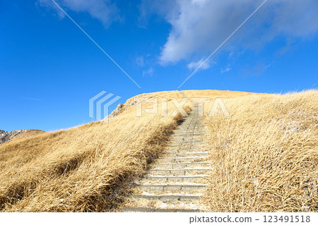 Mt. Kishima - Winter scenery of Aso 123491518