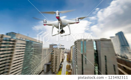 無人機翱翔城市天空:未來科技與城市景觀的碰撞 無人機翱翔城市天空:未來科技與城市景觀的碰撞 123492311