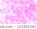 Pink fantastic background material with copy space 123492342