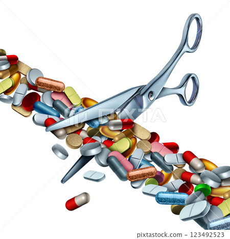 Healthcare Insurance Cuts 123492523