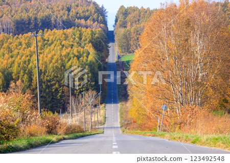 Beautiful hill scenery 123492548