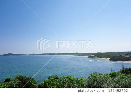 The sea of Ashiya 123492702