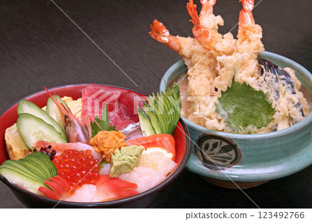北海道美食：奢華海鮮蓋飯＆小蝦天婦羅蓋飯 小蝦天婦羅蓋飯 123492766