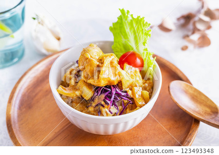 奶油咖哩雞 123493348