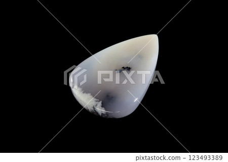 Marlinite snowy stone 123493389