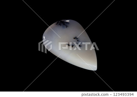 Marlinite snowy stone 123493394