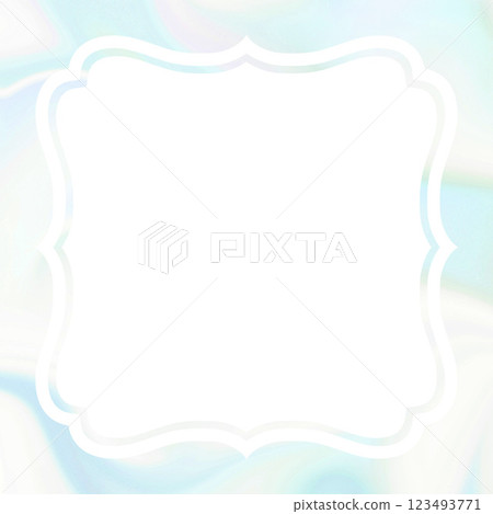 Marble pattern gradient frame background illustration - Beautiful light blue beauty image Marble pattern gradient frame background illustration - Beautiful light blue beauty image 123493771