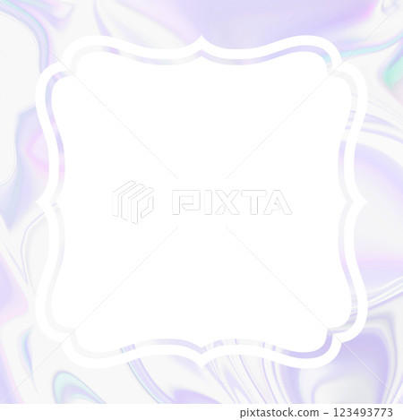 Marble pattern gradient frame background illustration, elegant purple square, beauty image 123493773