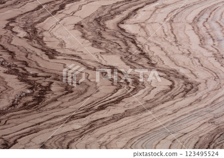 Marble Palissandro Oniciato background, texture in natural color for interior work. 123495524