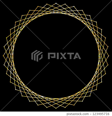 Background material_Japanese style frame_glitter Background material_Japanese style frame_glitter 123495716