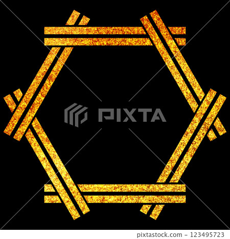 Background material_Japanese style frame_glitter Background material_Japanese style frame_glitter 123495723