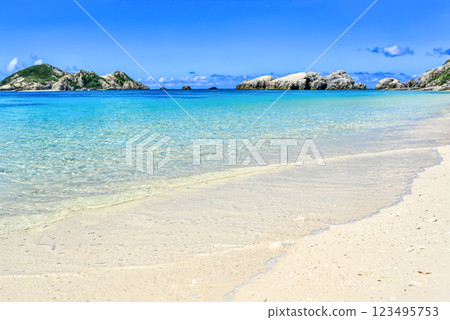 沖繩Tokashikijima的風景 沖繩Tokashikijima的風景 123495753
